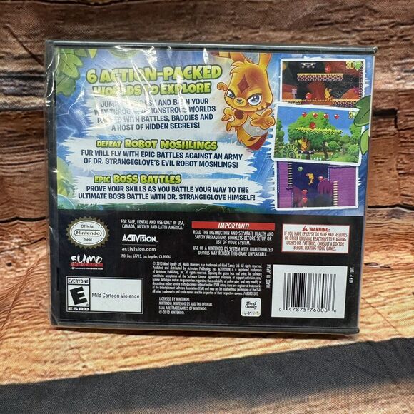 Moshi Monsters Katsuma Unleashed Nintendo DS Game E ESRB Sealed New - Picture 3 of 8